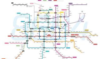 上海多少地铁线路 地铁线路图上海