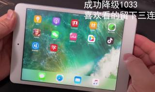 iPad怎么还原133版本 ipad26.1.3降级