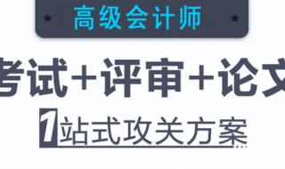 正高级职称论文要求 高级会计师论文要求